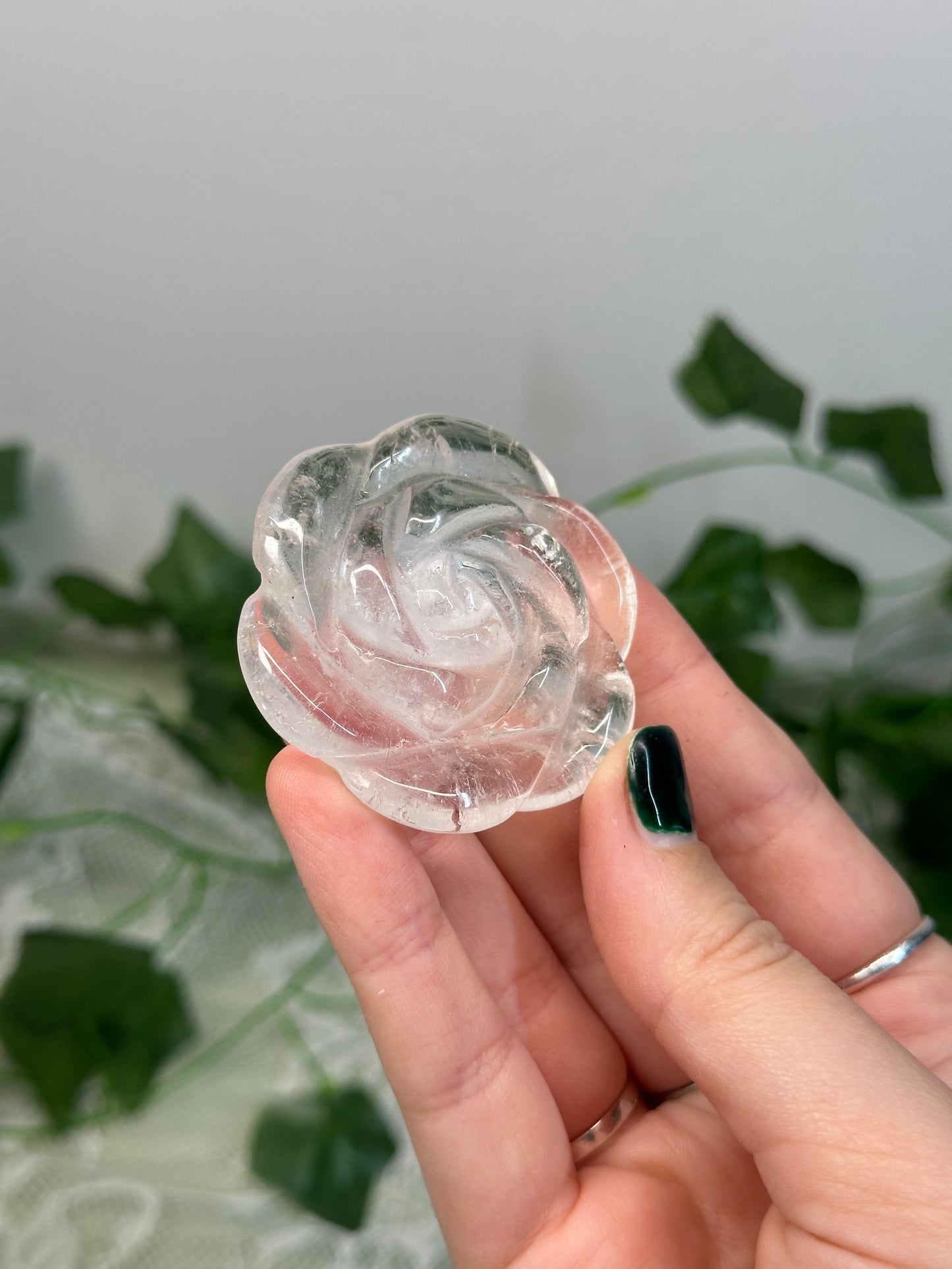 Clear Quartz Flowers