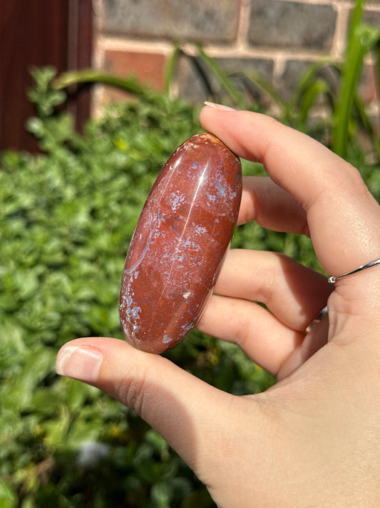 Red Moss Agate Shiva