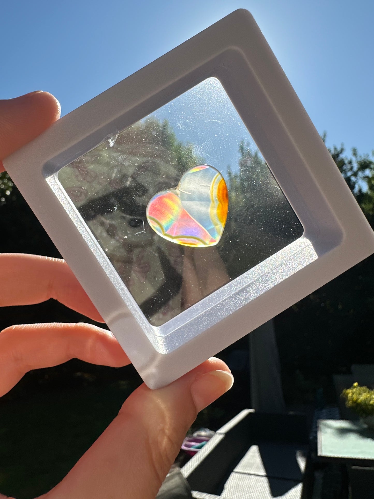 Iris Agate Hearts