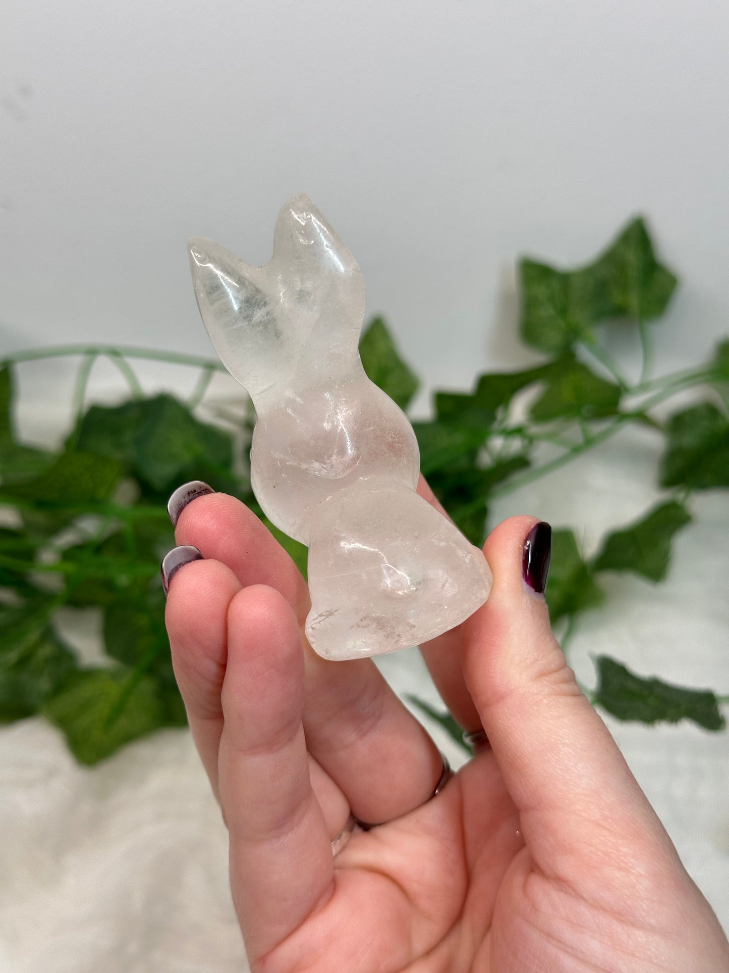 Clear Quartz Bunny