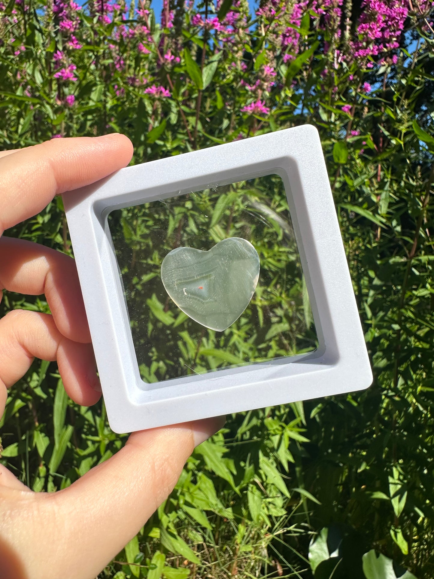 Iris Agate Hearts