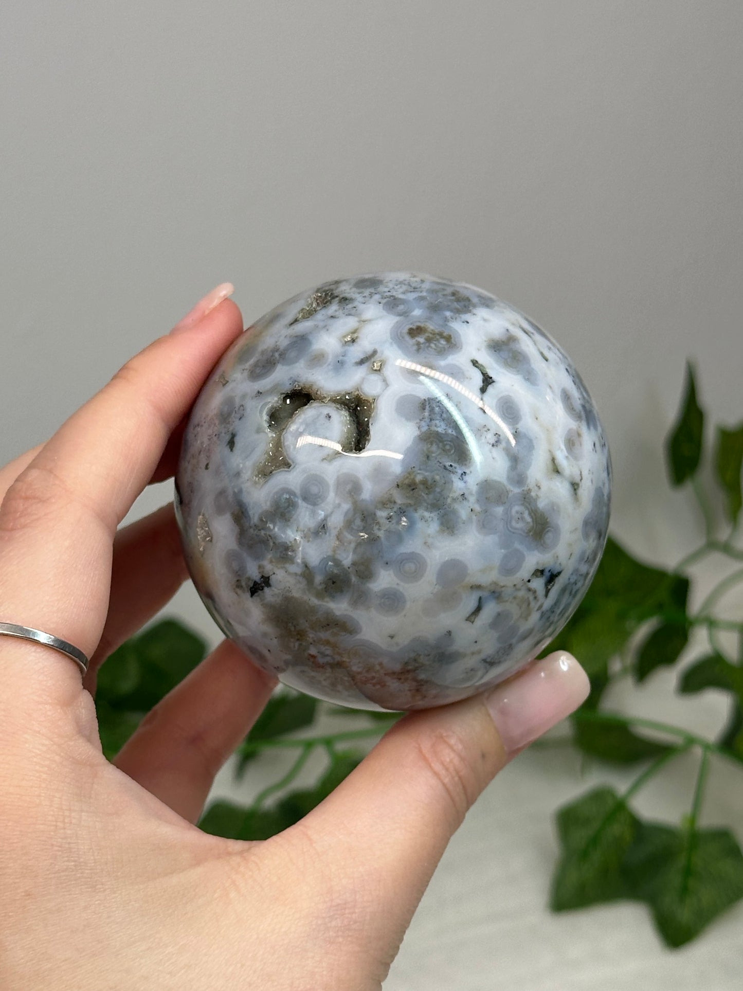 6.7cm Ocean Jasper Sphere