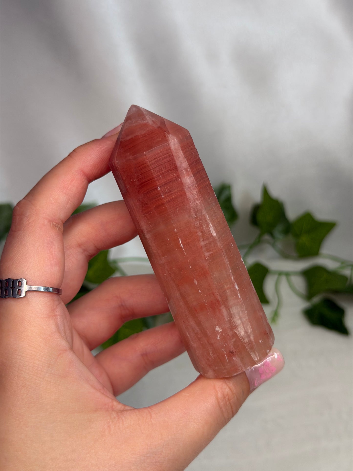 Rose Calcite Towers