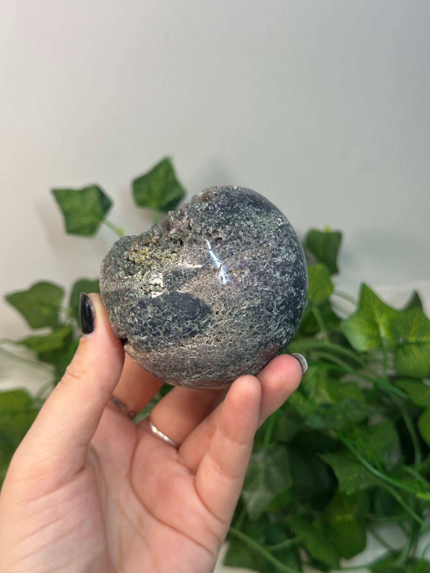 Grape Agate Sphere