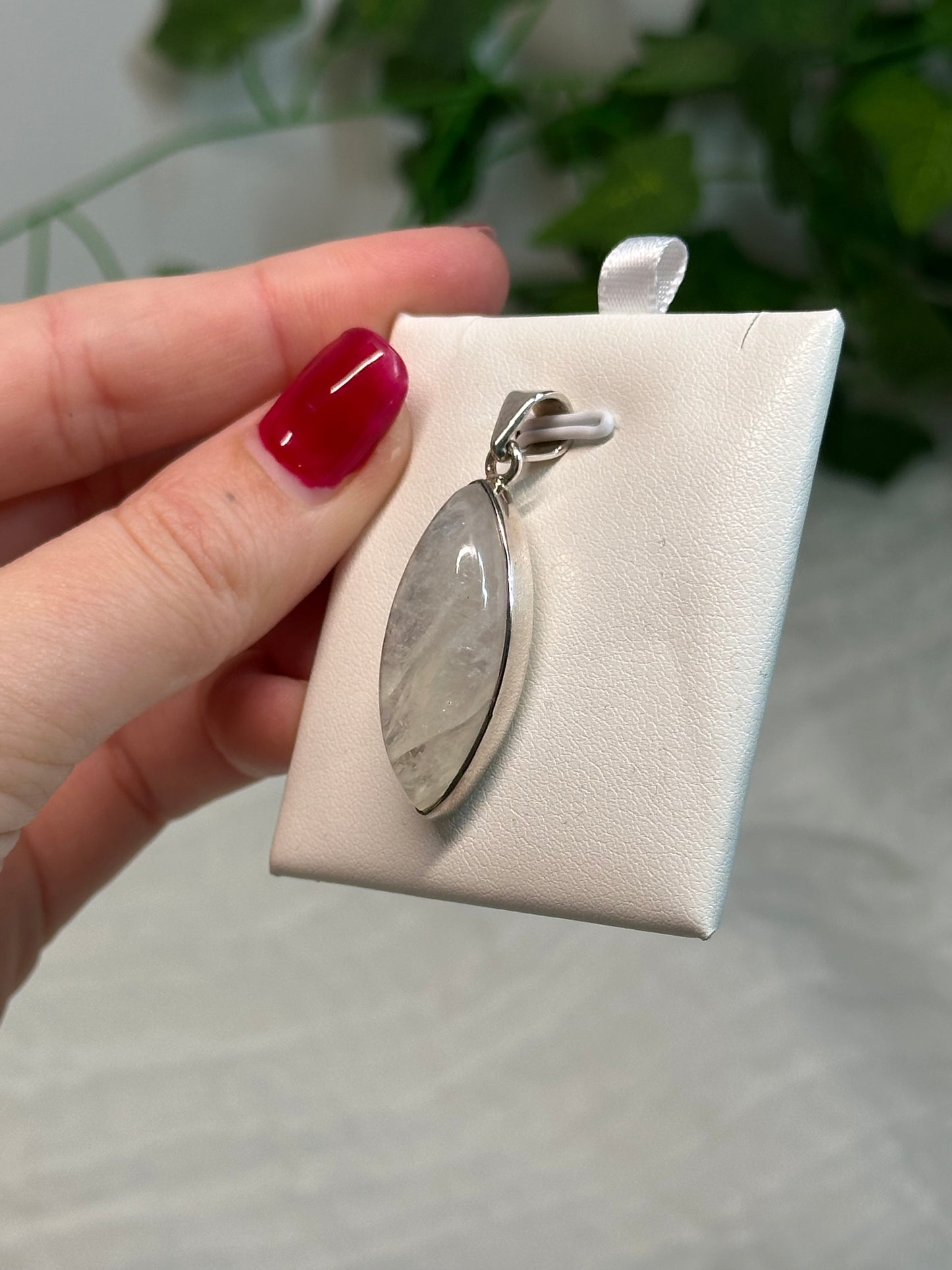 Moonstone Pendant (925 Sterling Silver)