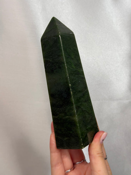 Nephrite Jade Tower