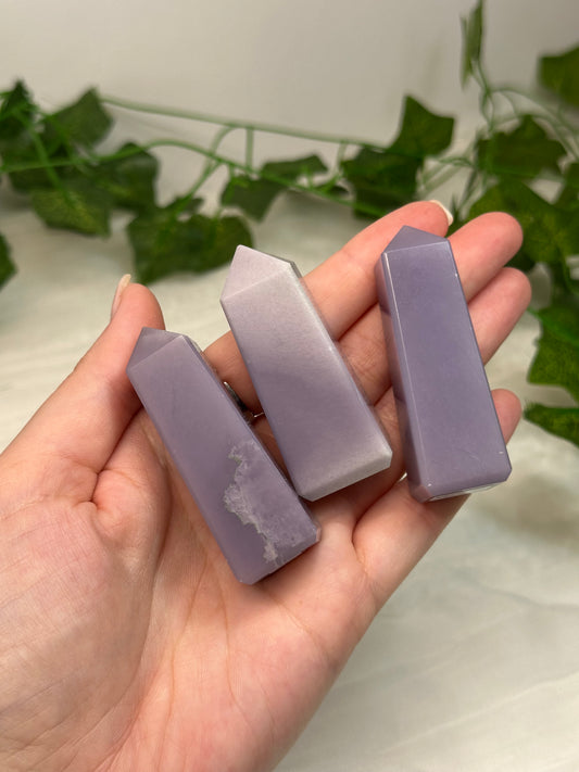 Mexican Lavender Fluorite Towers