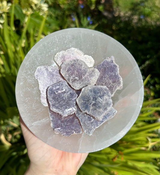 Small Lepidolite Mica Slice