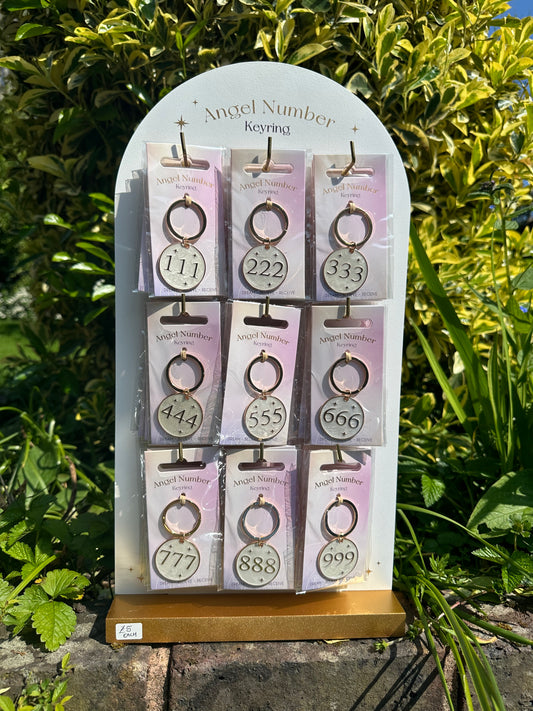 Angel Number Keyrings