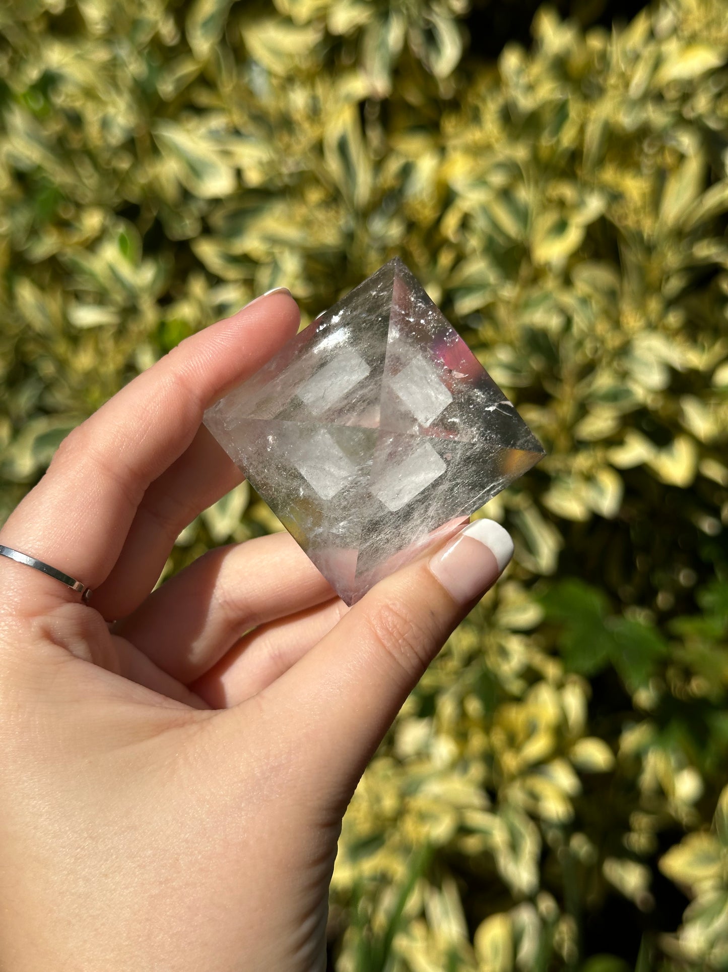 Clear Quartz Pyramid