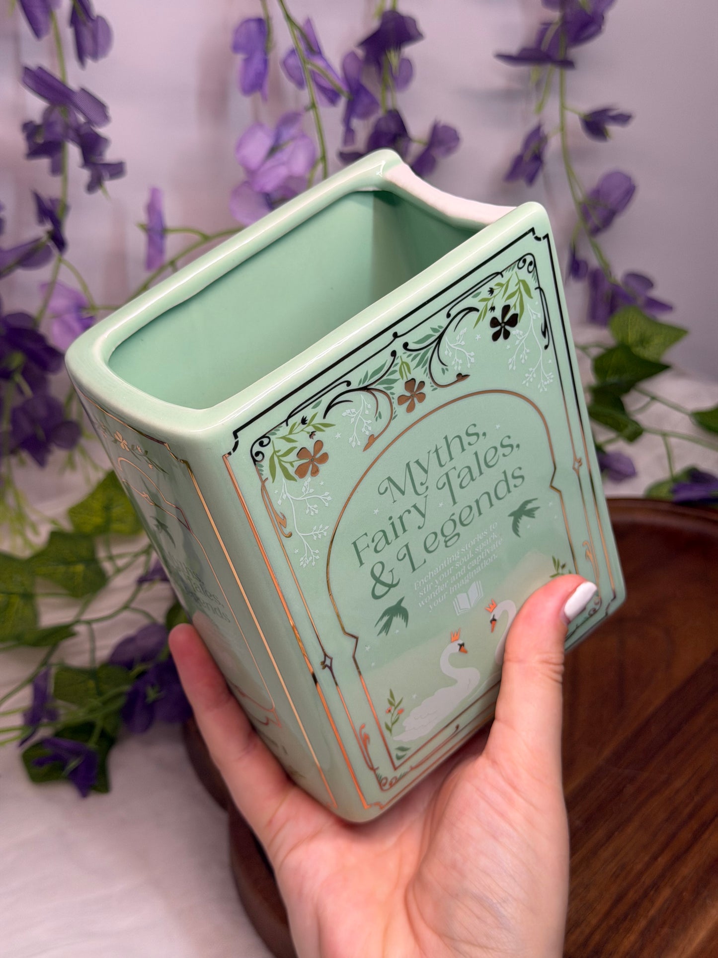 Green Book Vase