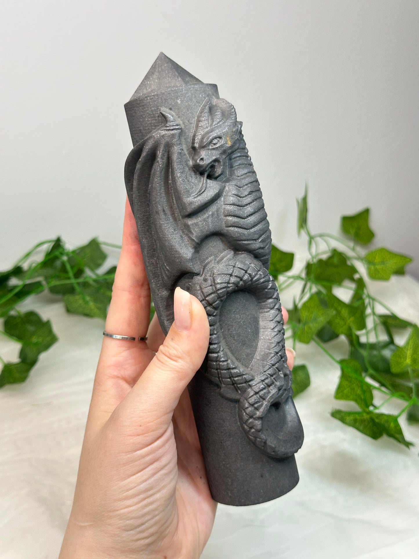 Shungite Dragon Tower