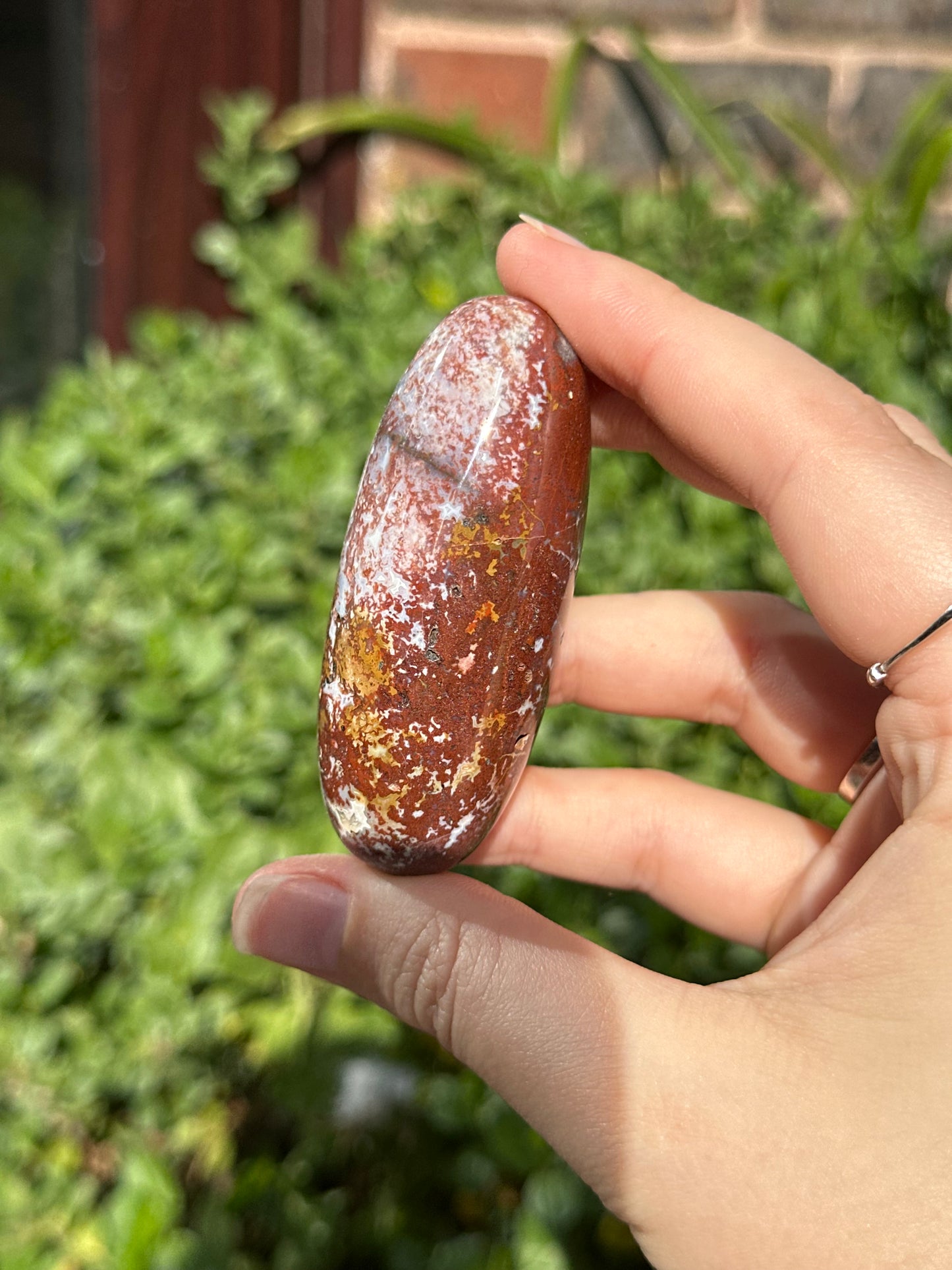 Red Moss Agate Shiva