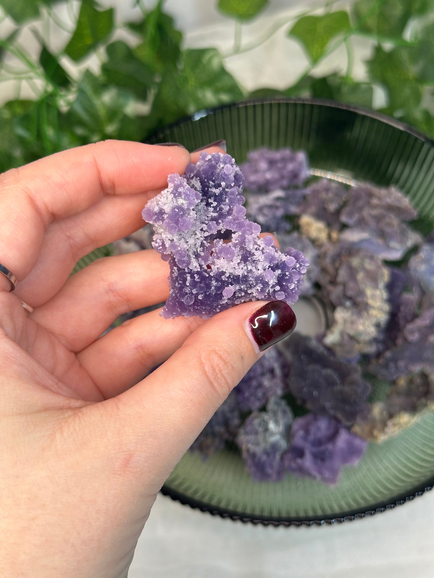 Small Grape Agate Cluster