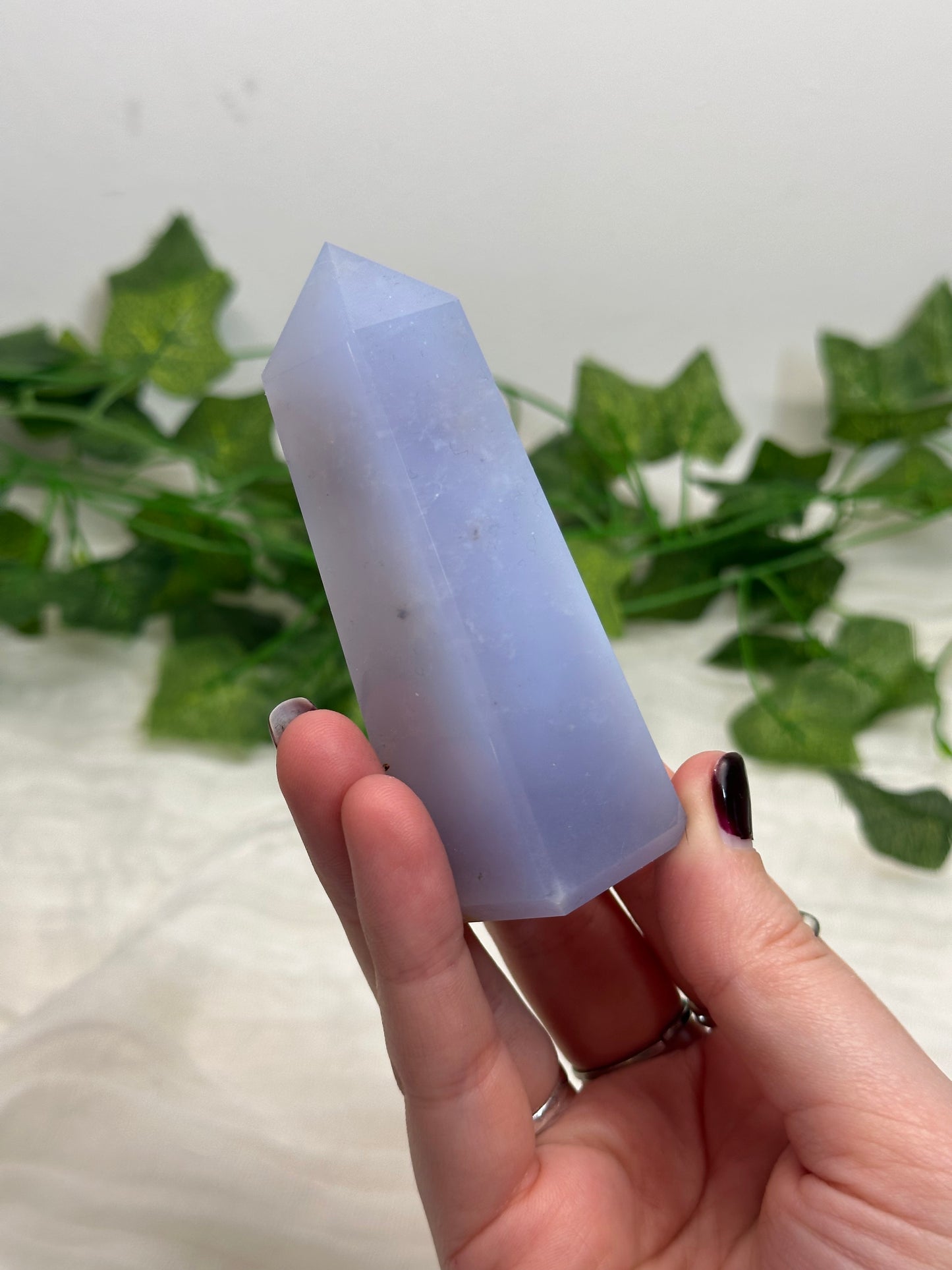 Blue Chalcedony Tower