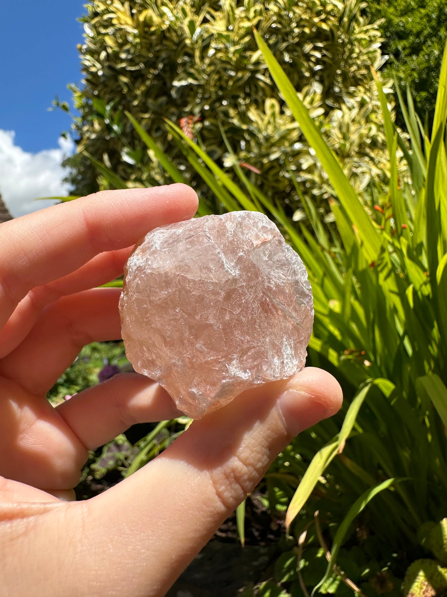 Raw Fire Quartz Chunk
