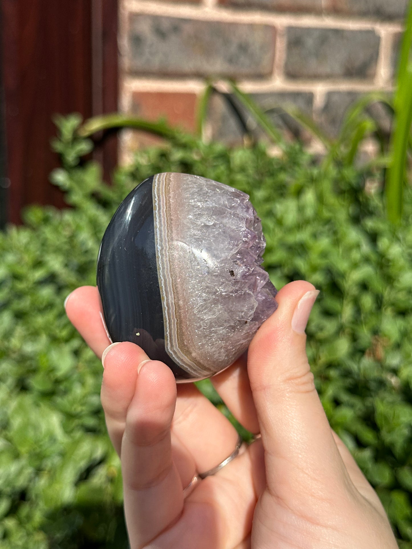 Druzey Amethyst Egg