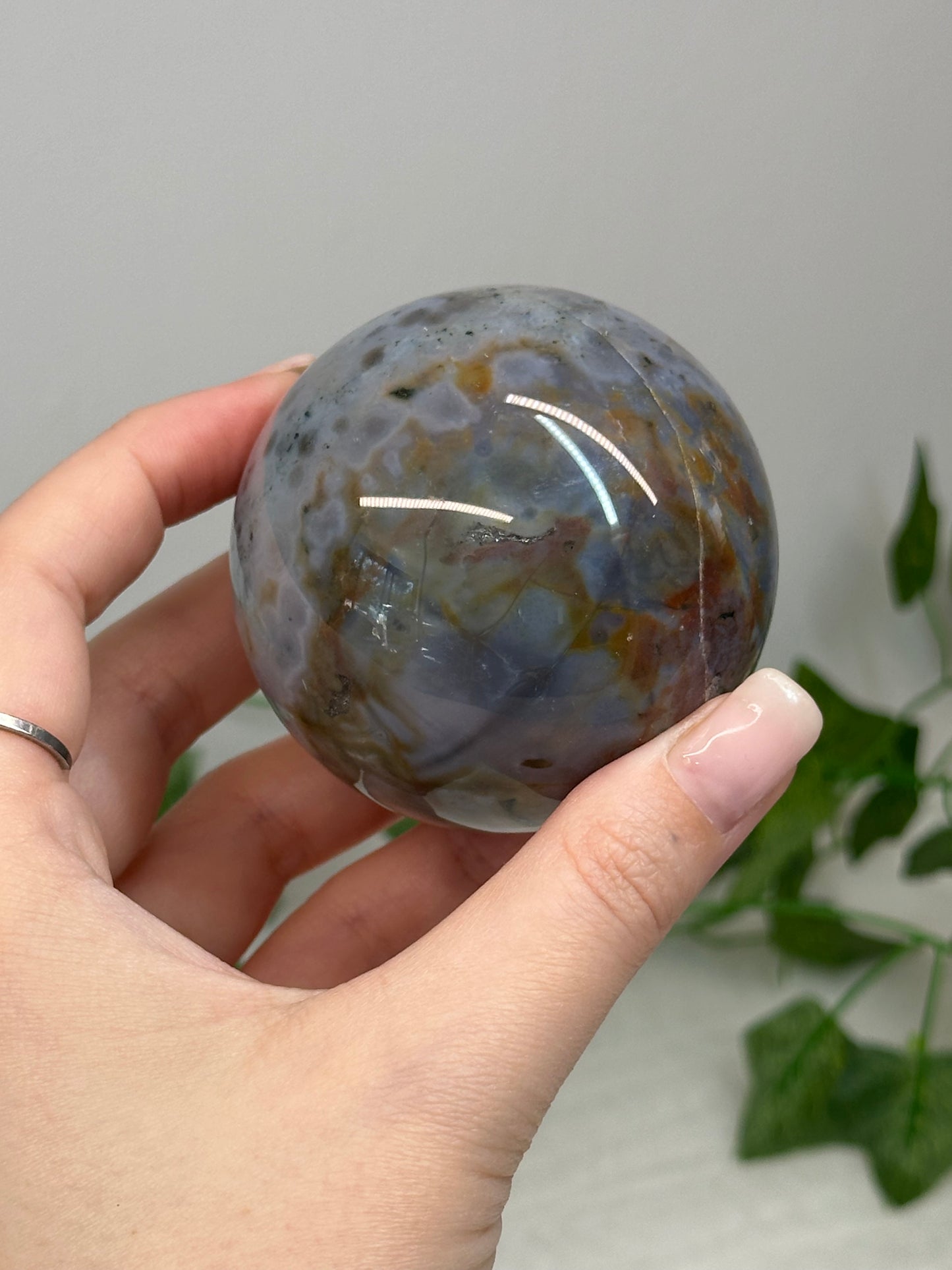 6.2cm Ocean Jasper Sphere