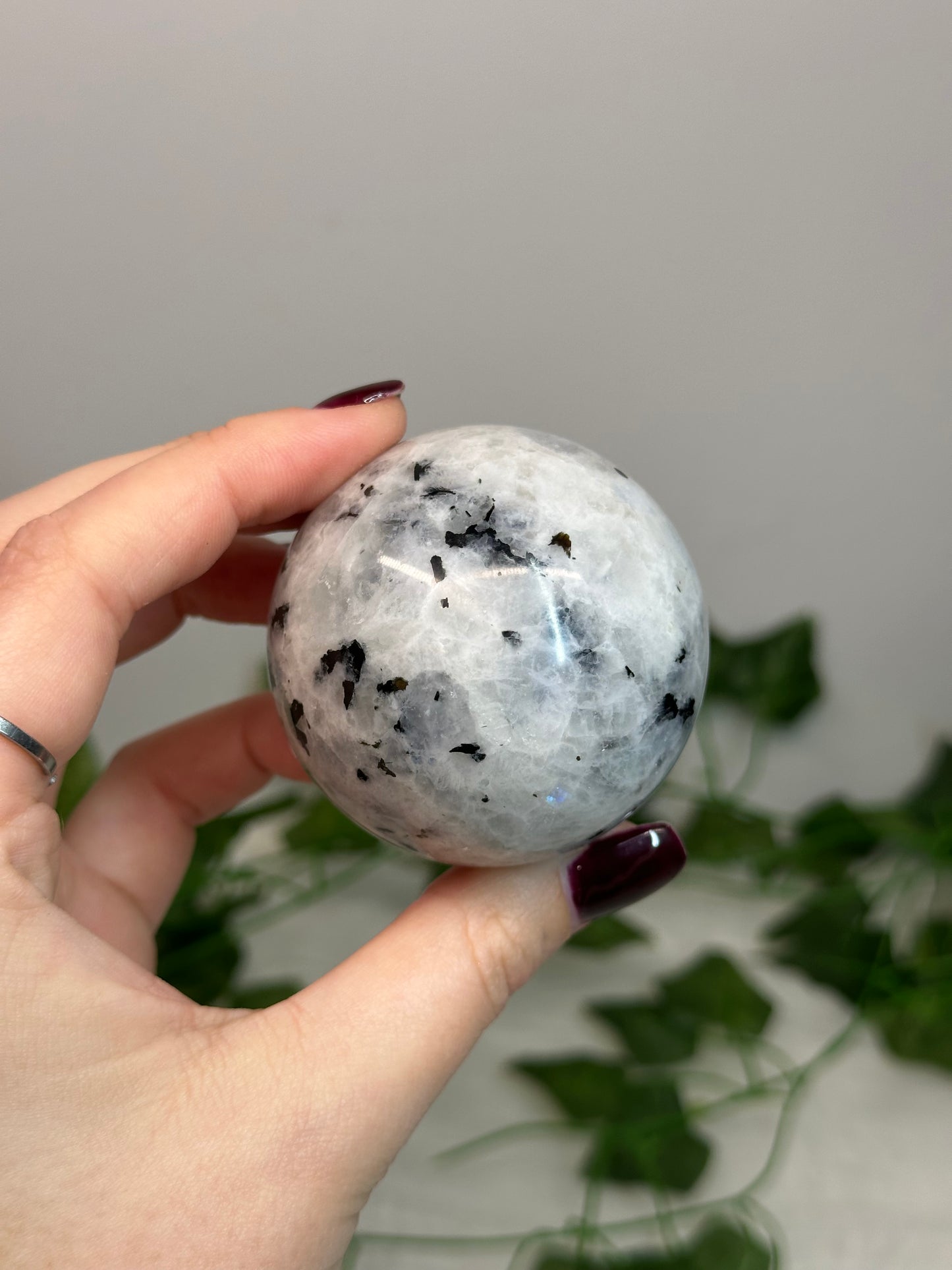 Rainbow Moonstone Sphere