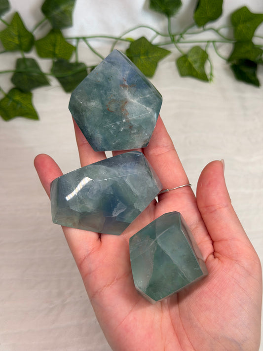Blue Fluorite Freeforms