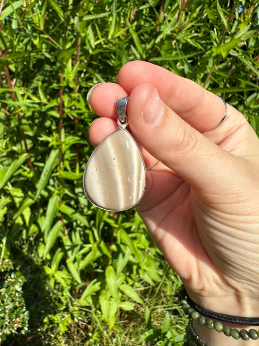 Flint Pendant (924 Sterling Silver)