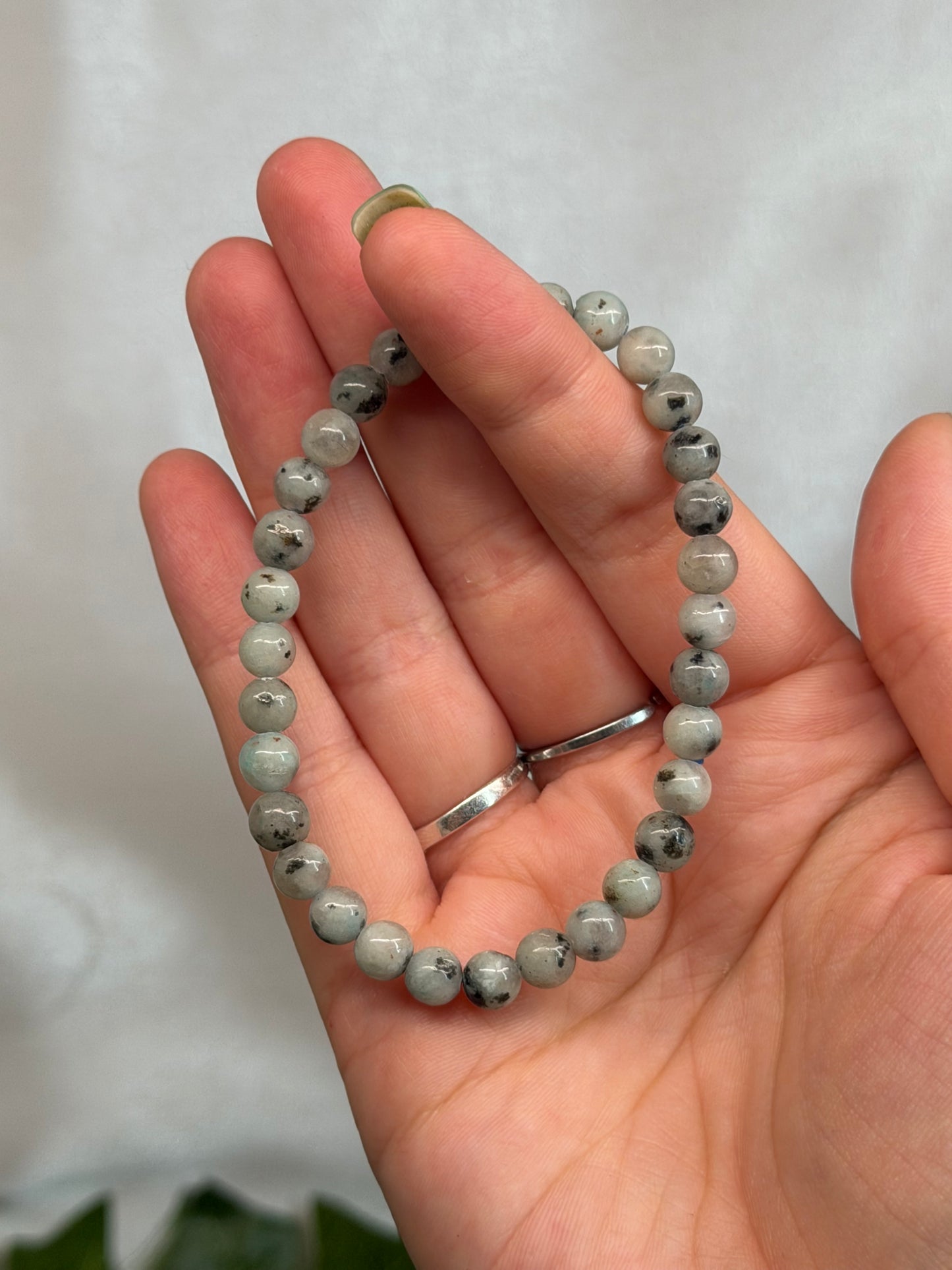 6mm Kiwi Jasper Bracelet