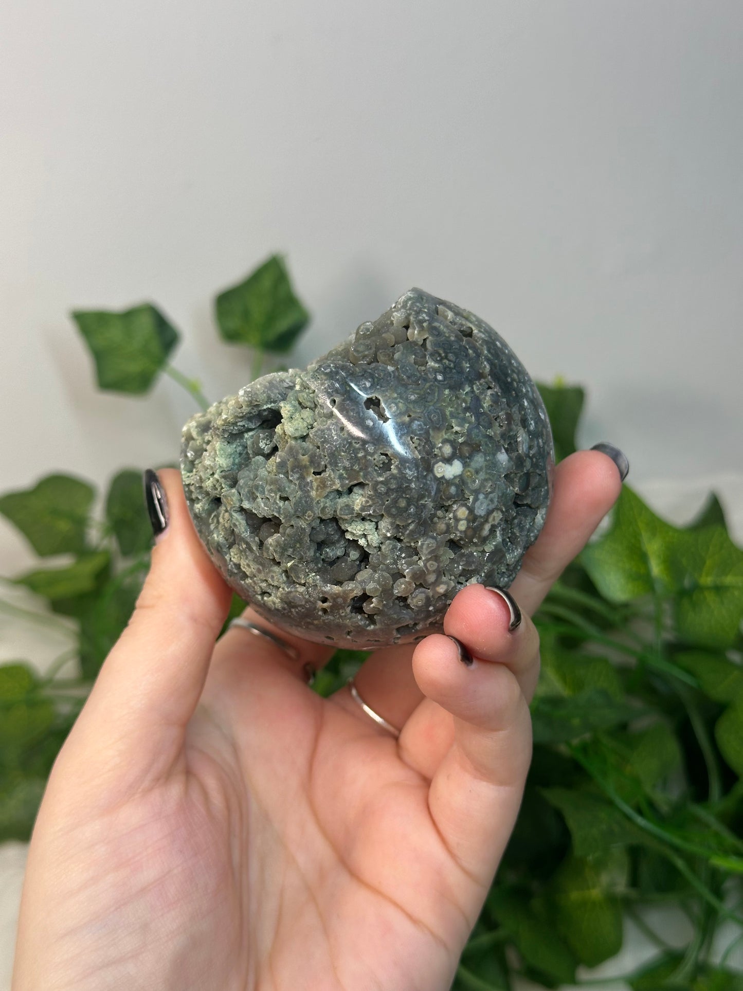 Grape Agate Sphere