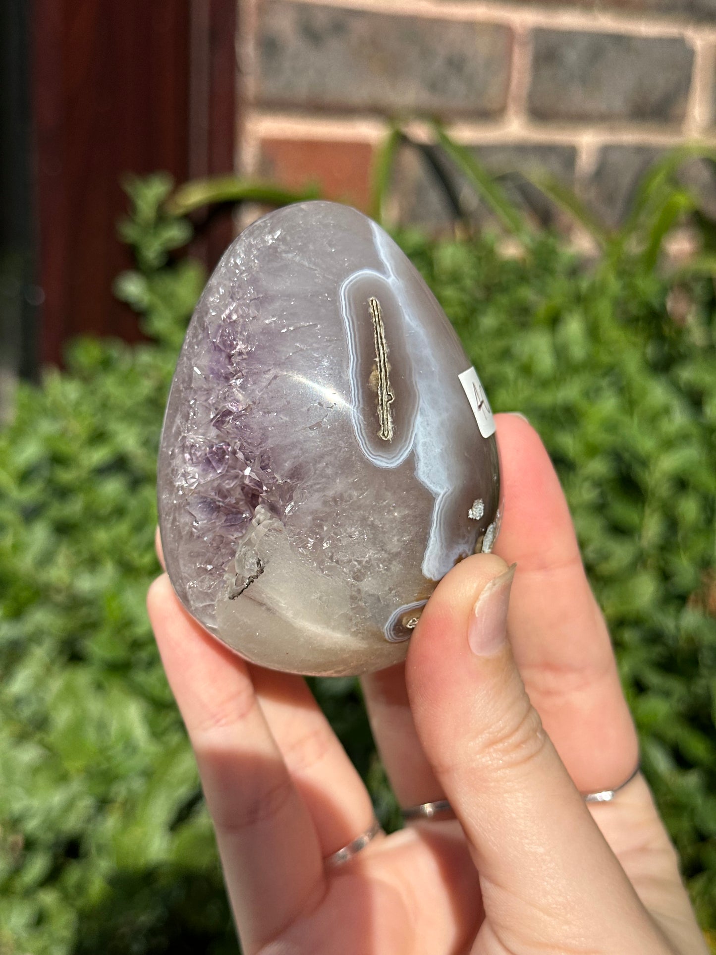 Druzey Amethyst Egg