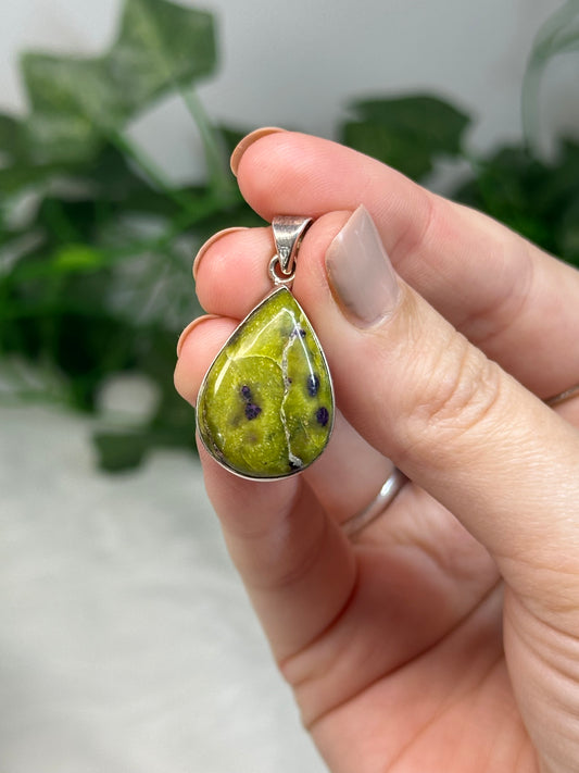 Atlantasite Pendant (925 Sterling Silver)