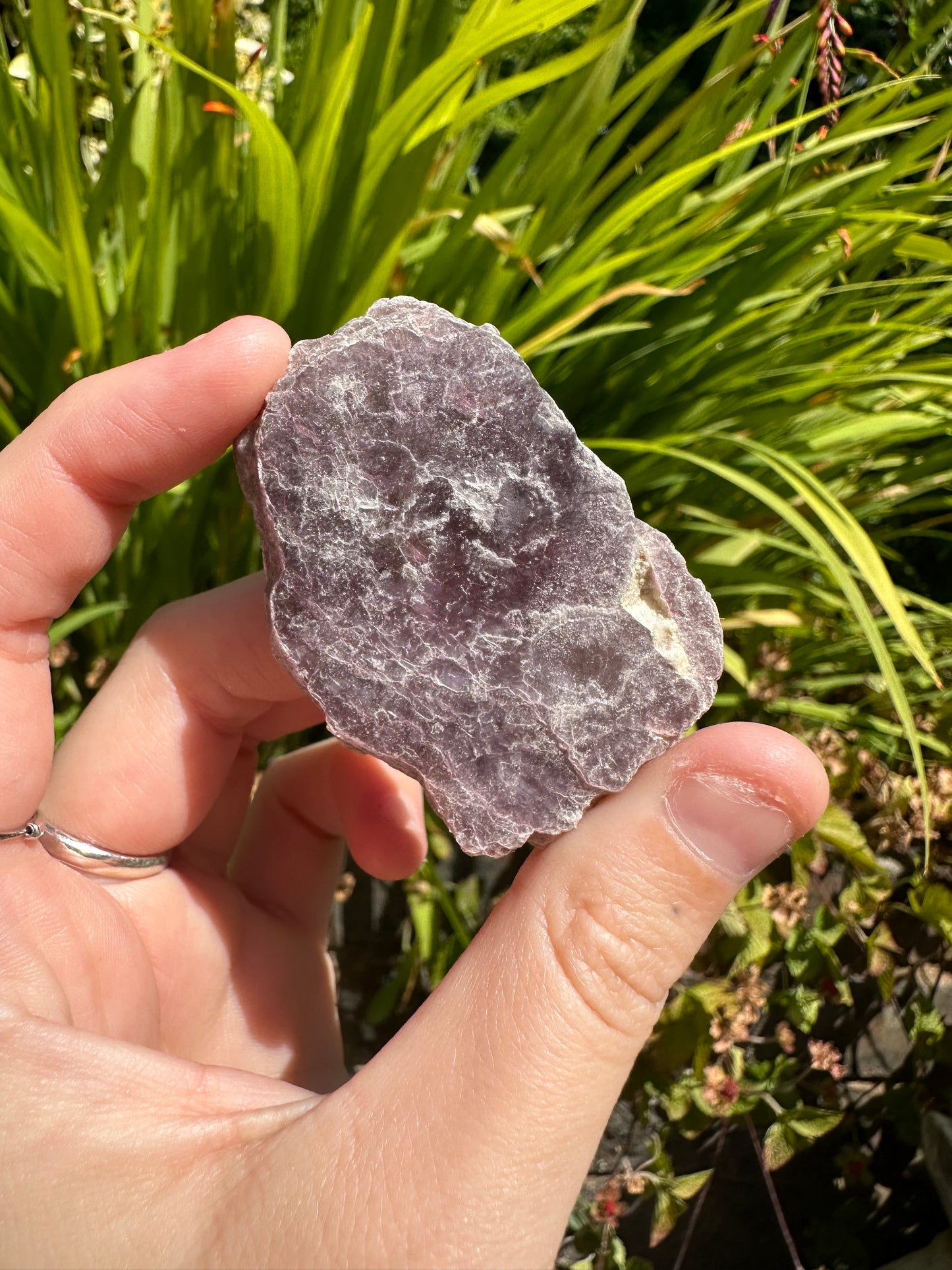 Large Lepidolite Mica Slice