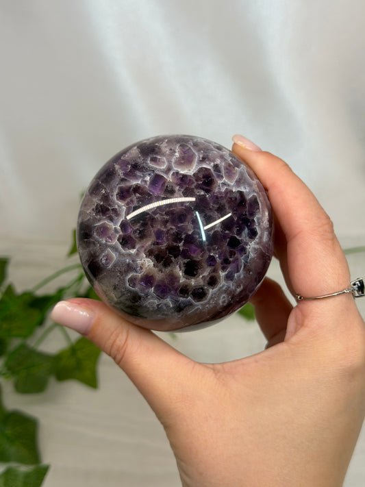 7.1cm Dream Amethyst Sphere