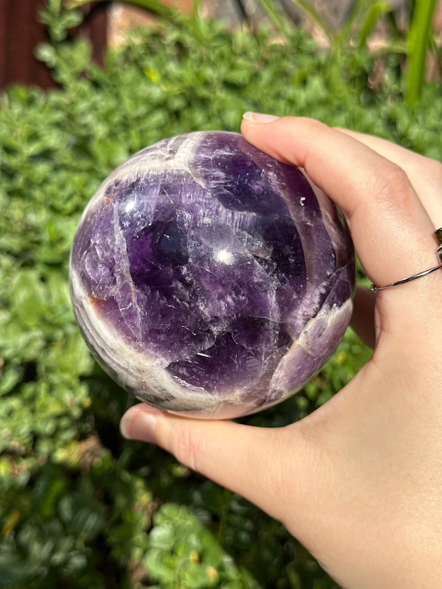 8.5cm Dream Amethyst Sphere