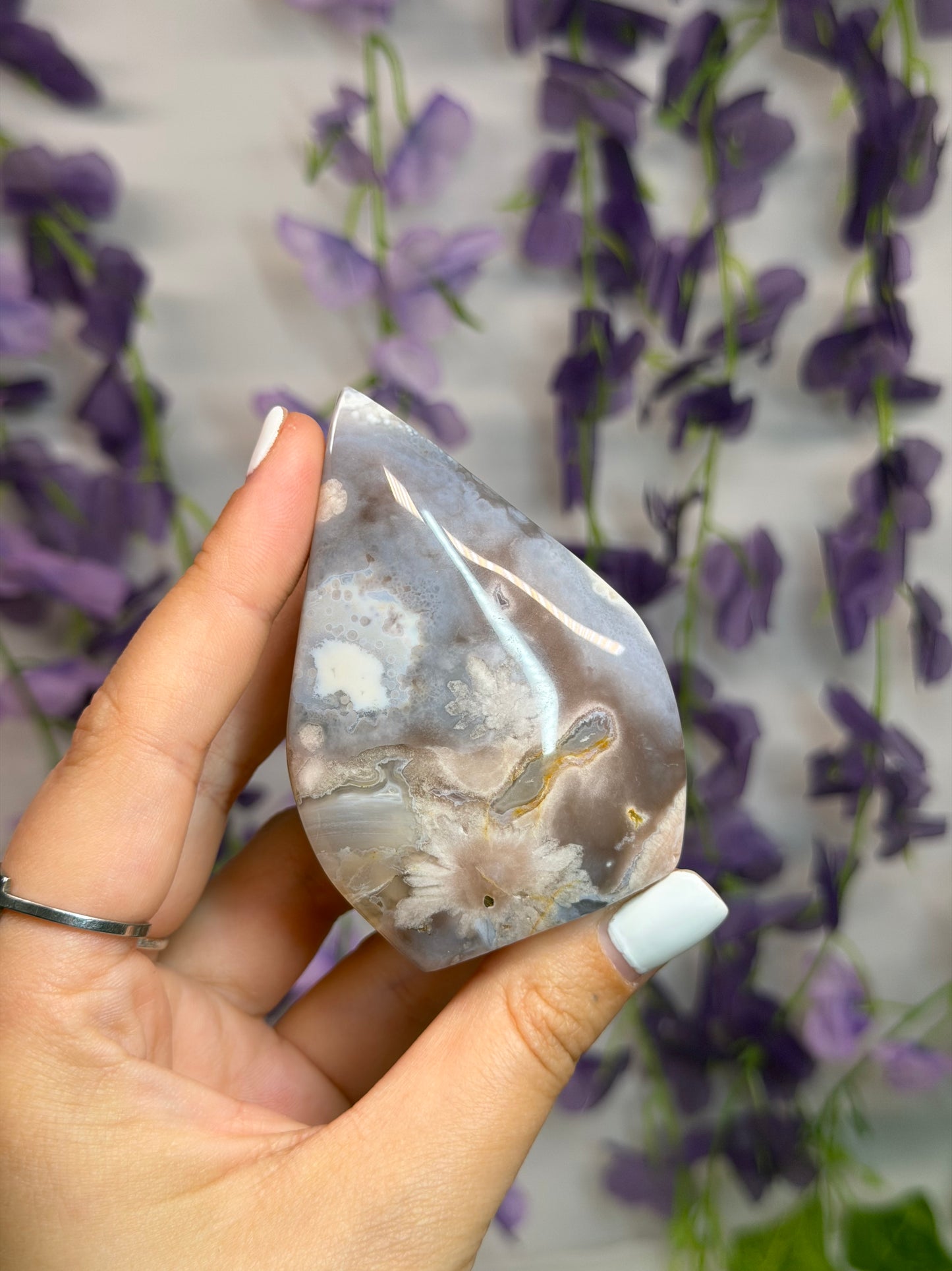Flower Agate Shield