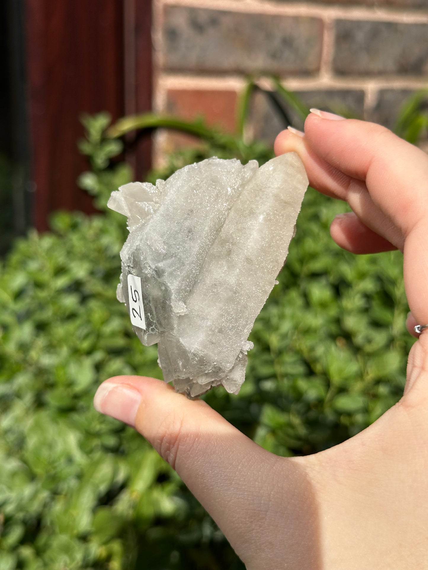 Calcite Quartz with Pyrite