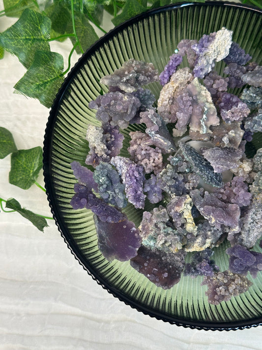 Mini Grape Agate Clusters