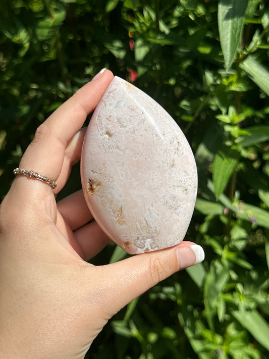 Pink Agate Shields
