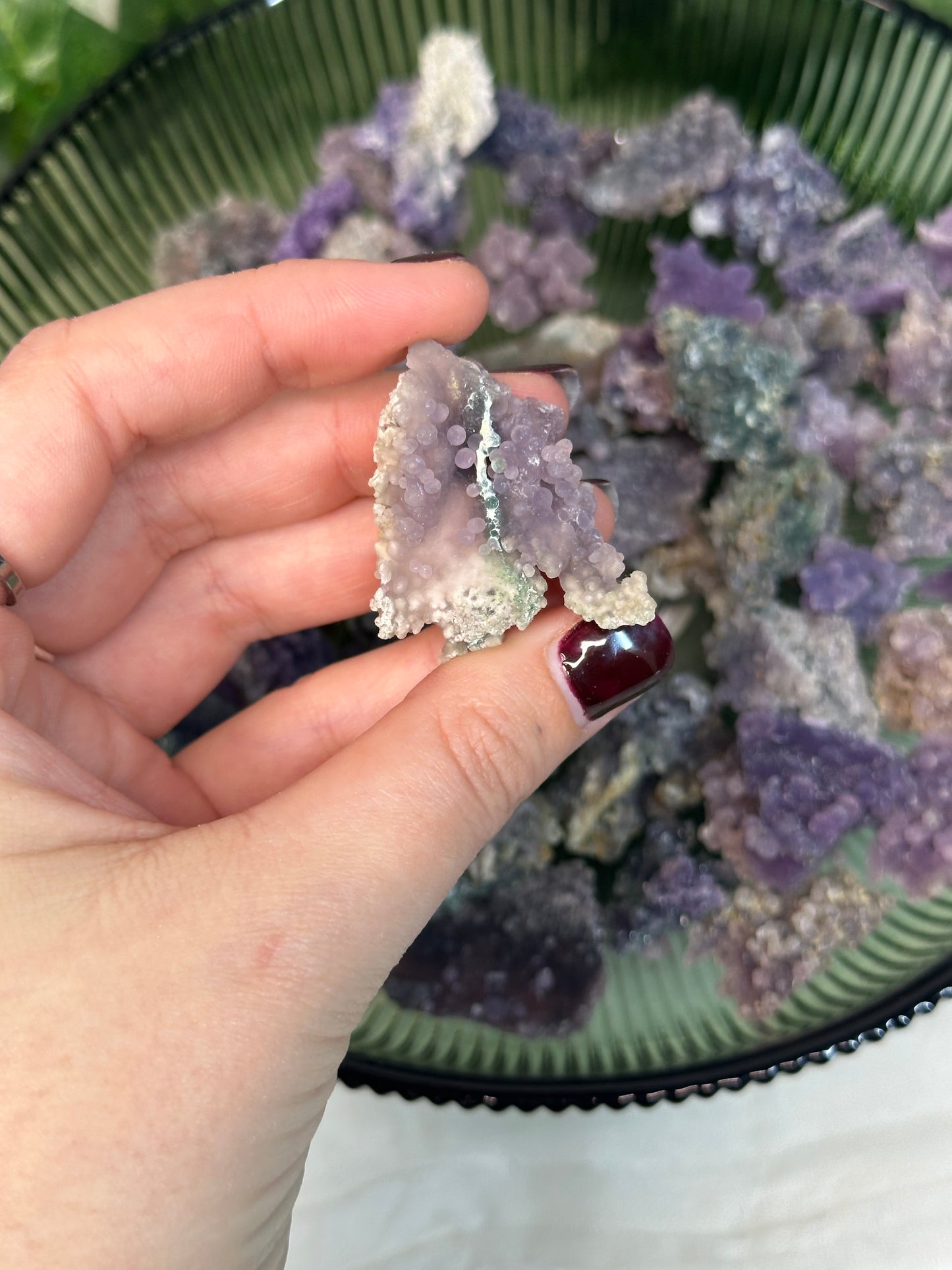Mini Grape Agate Clusters