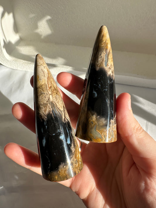 Palm Root Ring Stands