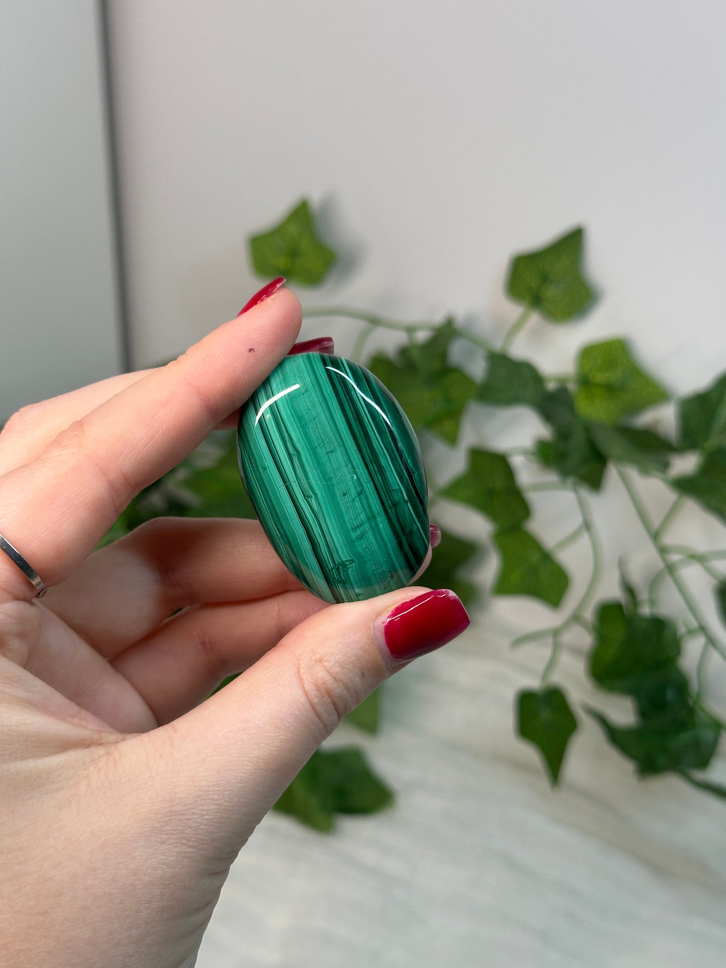 Malachite Palmstones