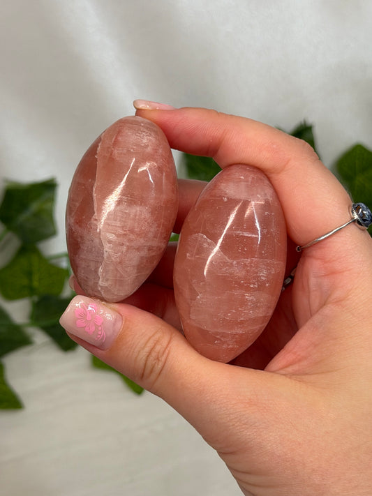 Rose Calcite Shivas