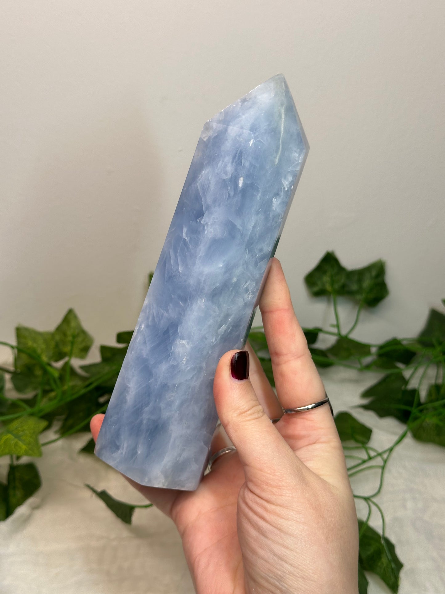Blue Calcite Tower B