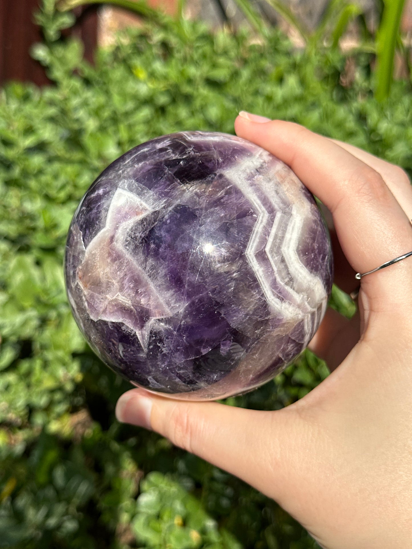 8.5cm Dream Amethyst Sphere