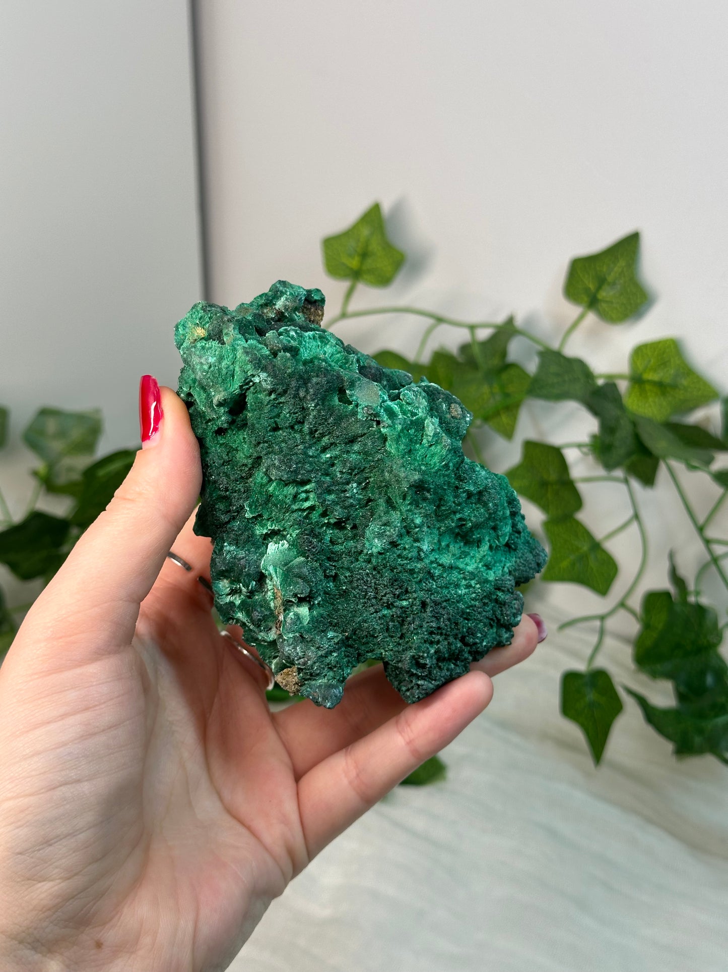 Fibrous Malachite