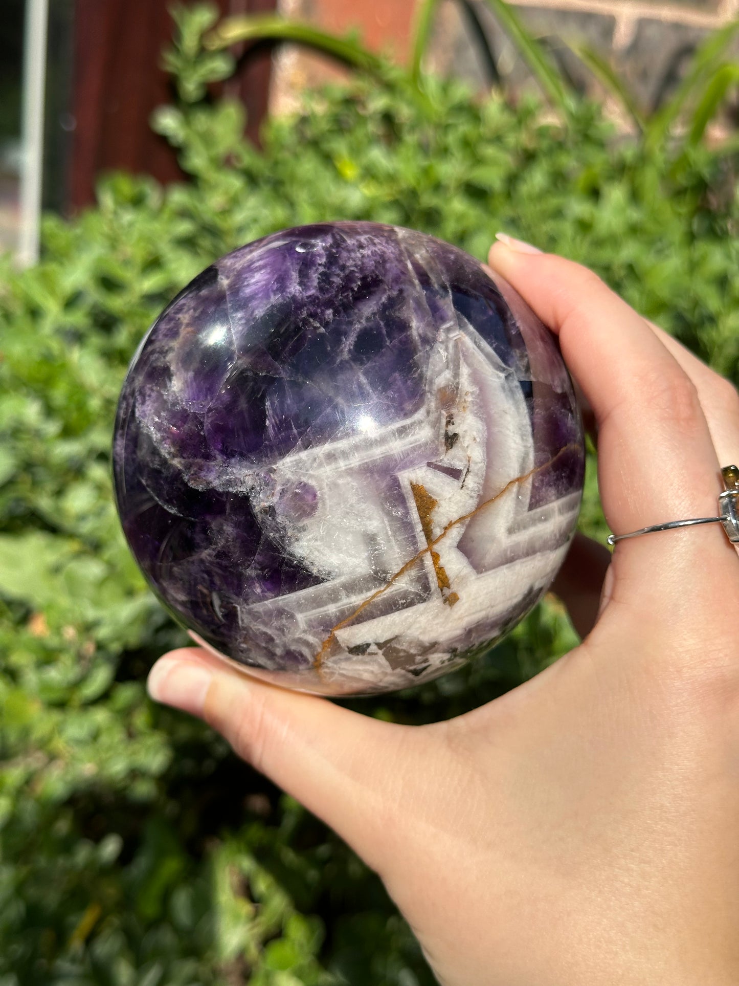 8.7cm Dream Amethyst Sphere