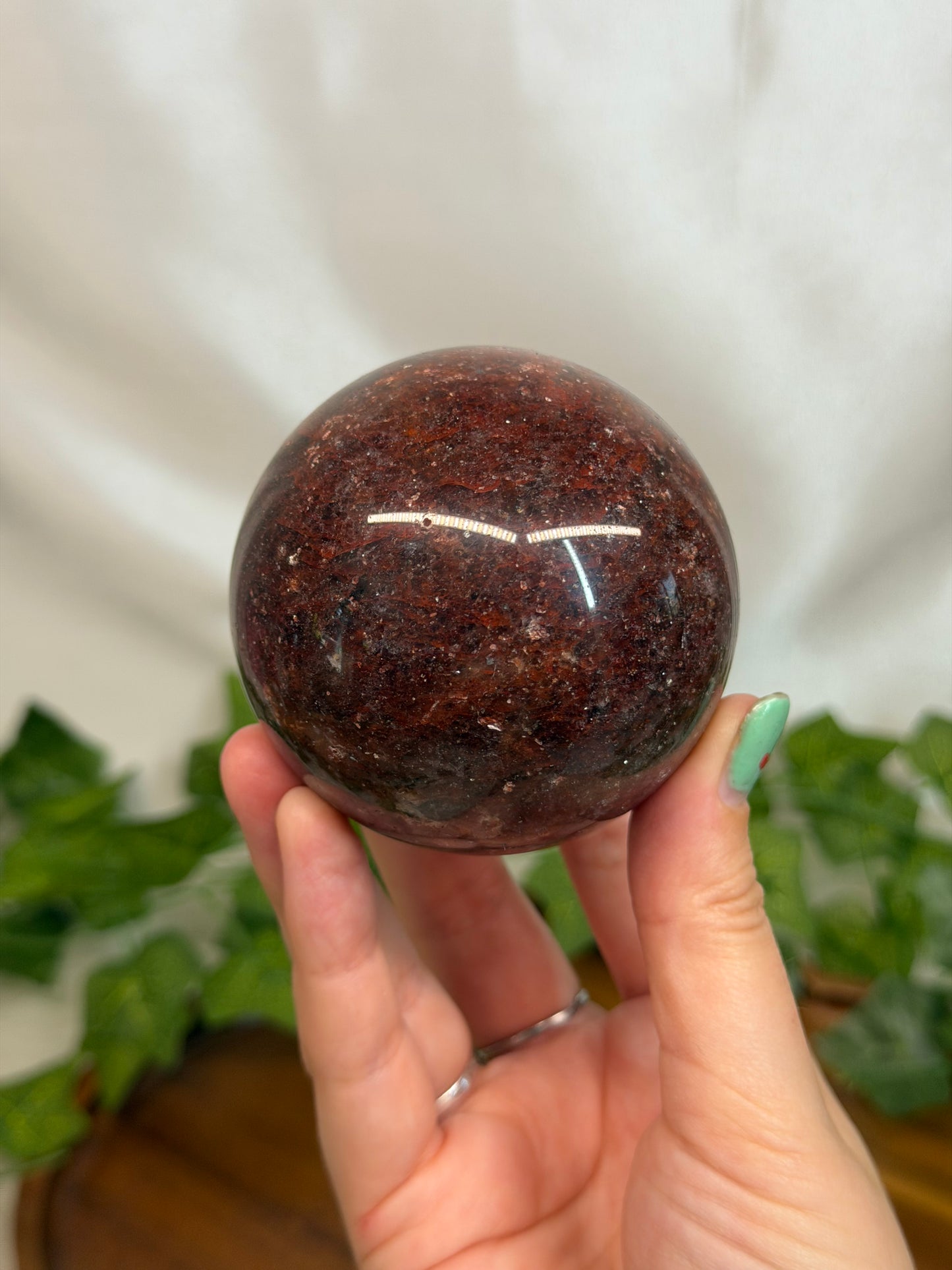 7cm Strawberry Quartz Sphere