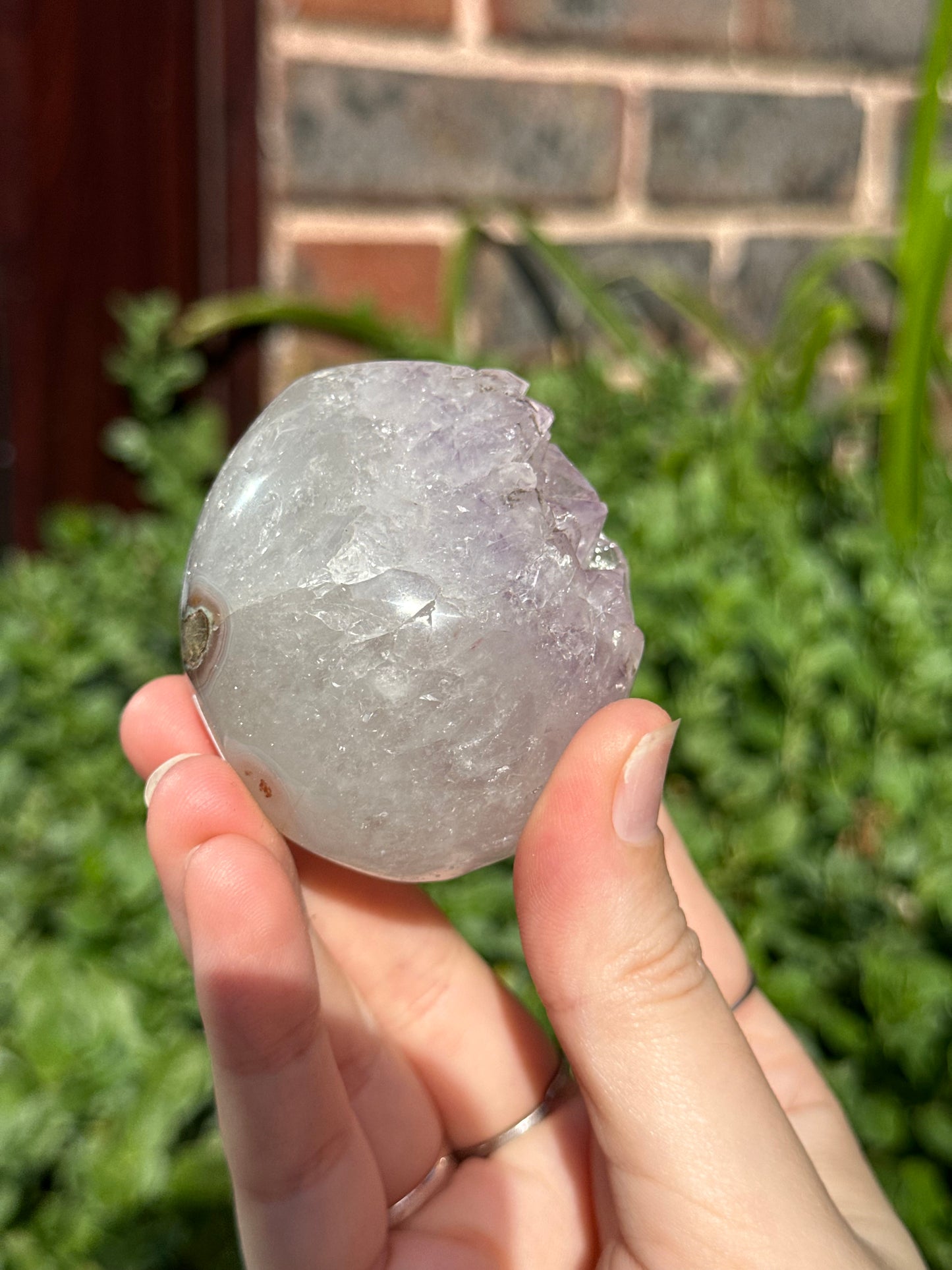 Druzey Amethyst Egg