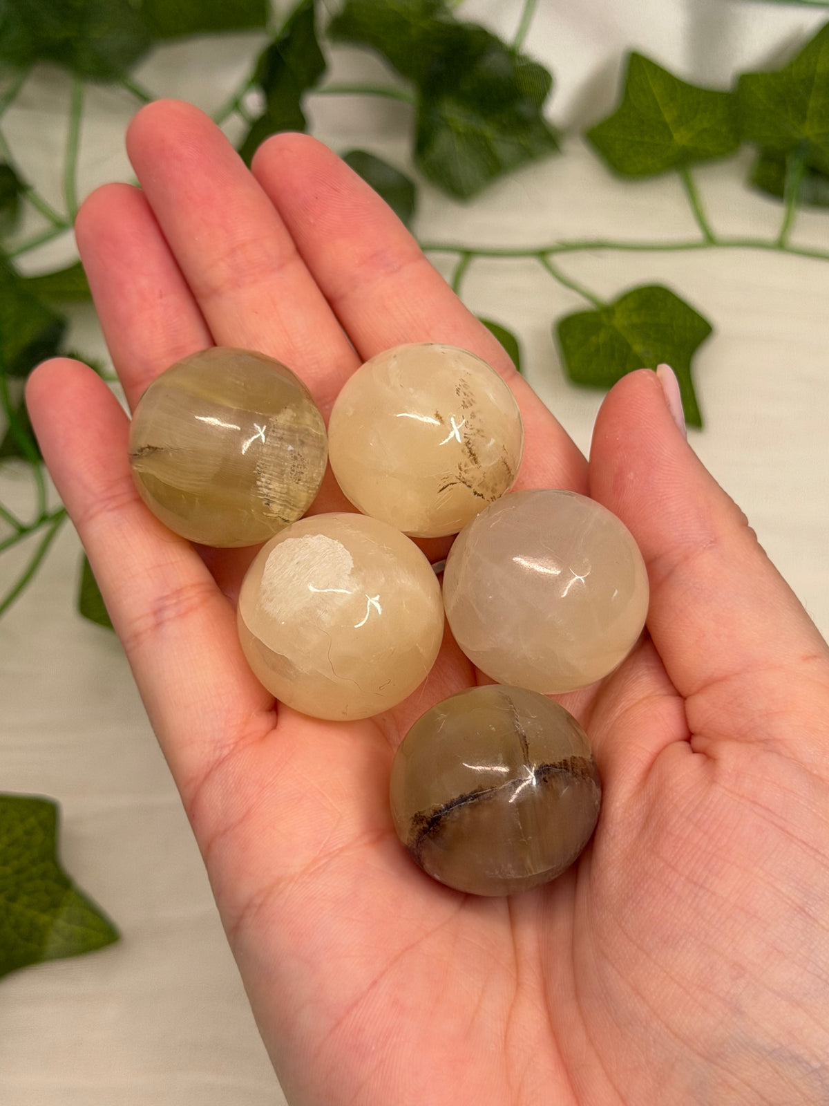 Yellow Calcite Mini Sphere