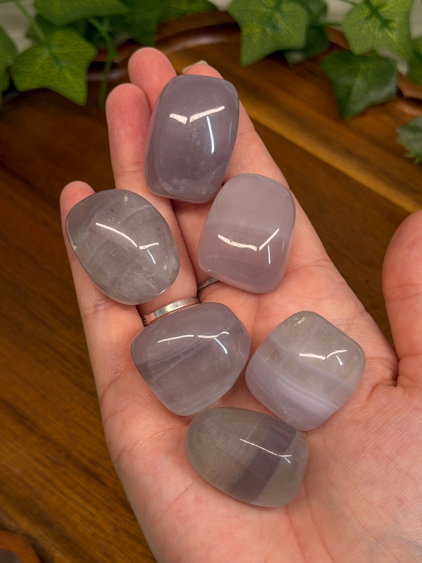 Pastel Fluorite Tumbles