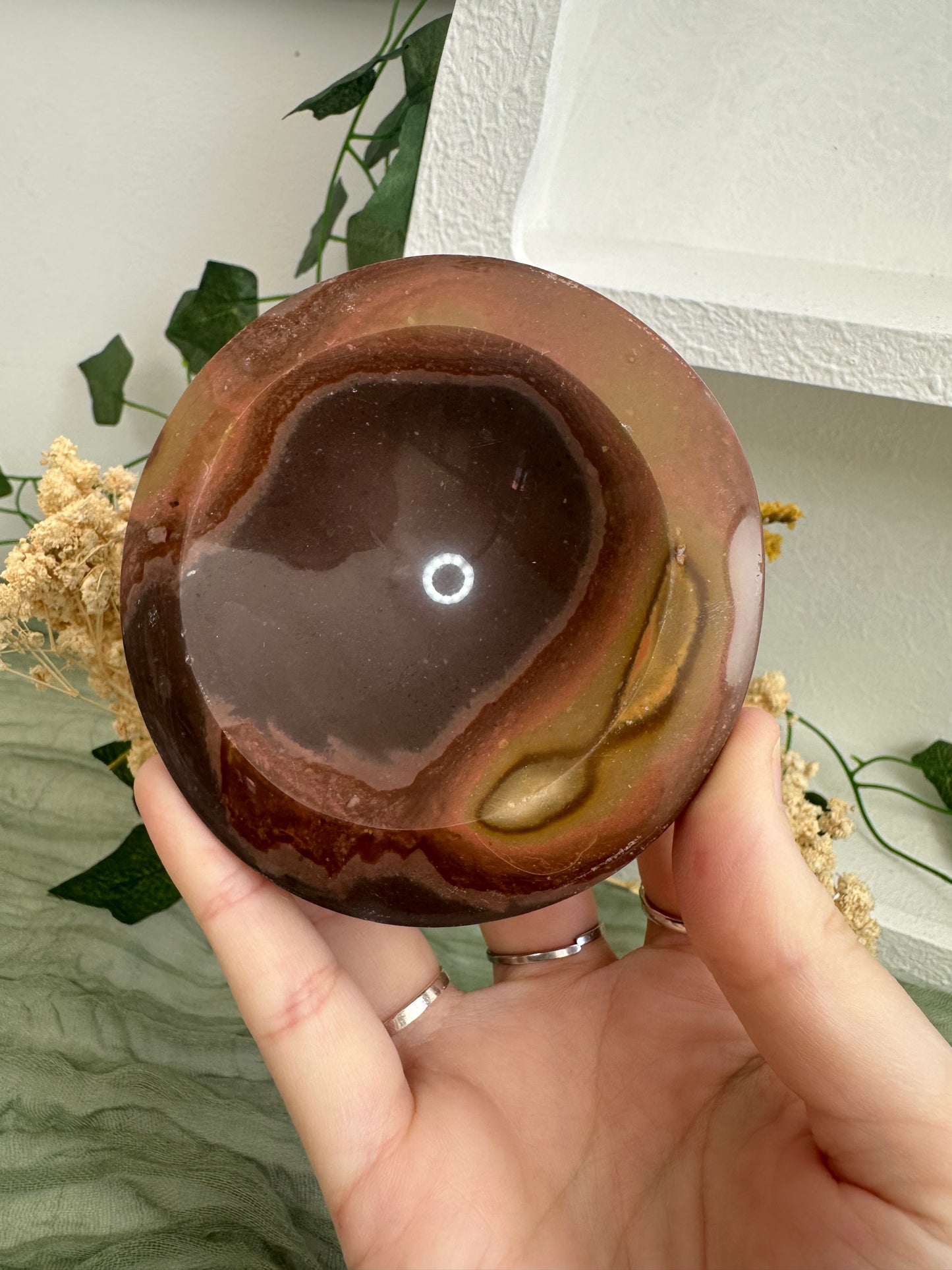 Polychrome Jasper Dishes