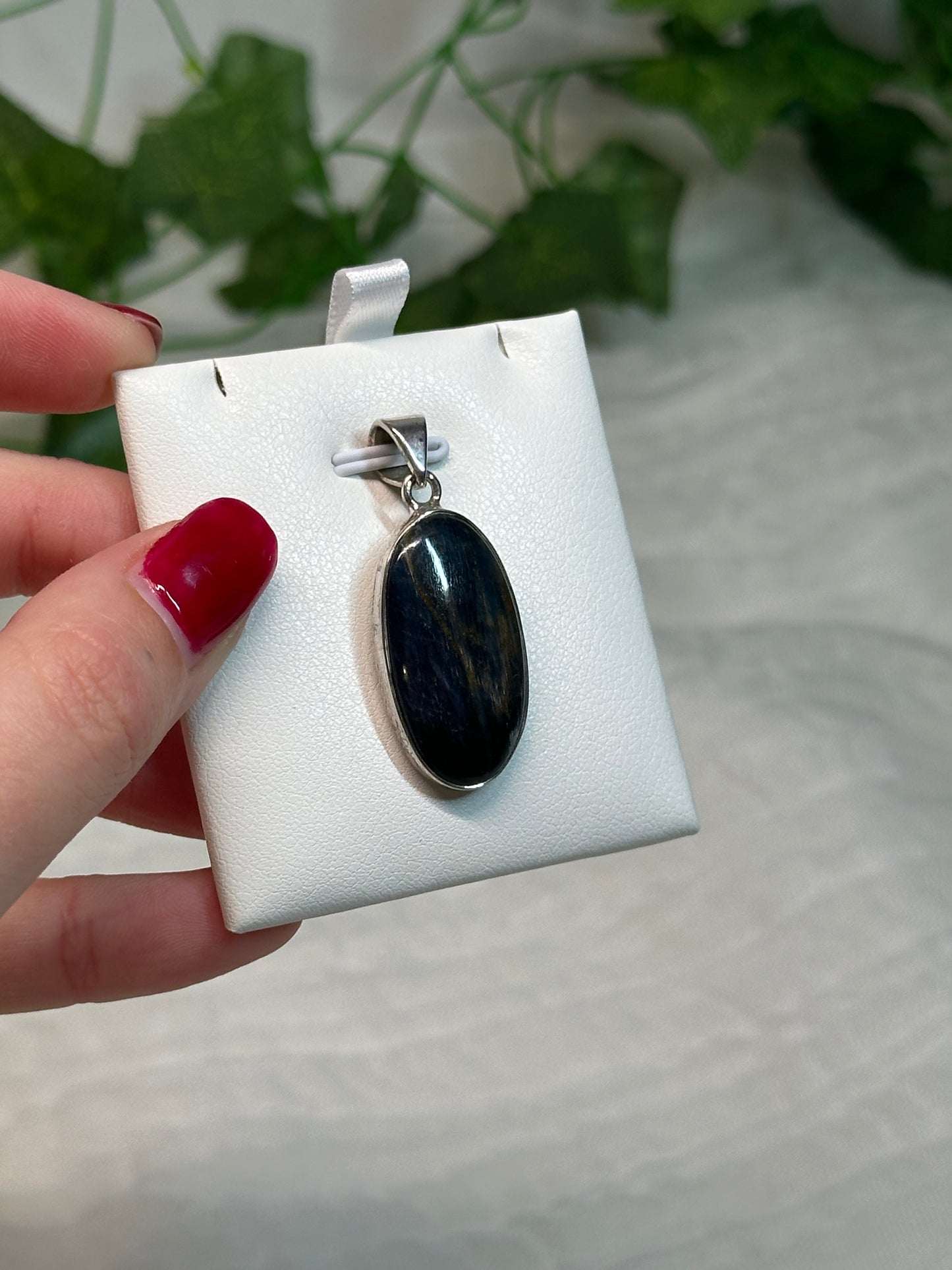 Pietersite Pendant (925 Sterling Silver)